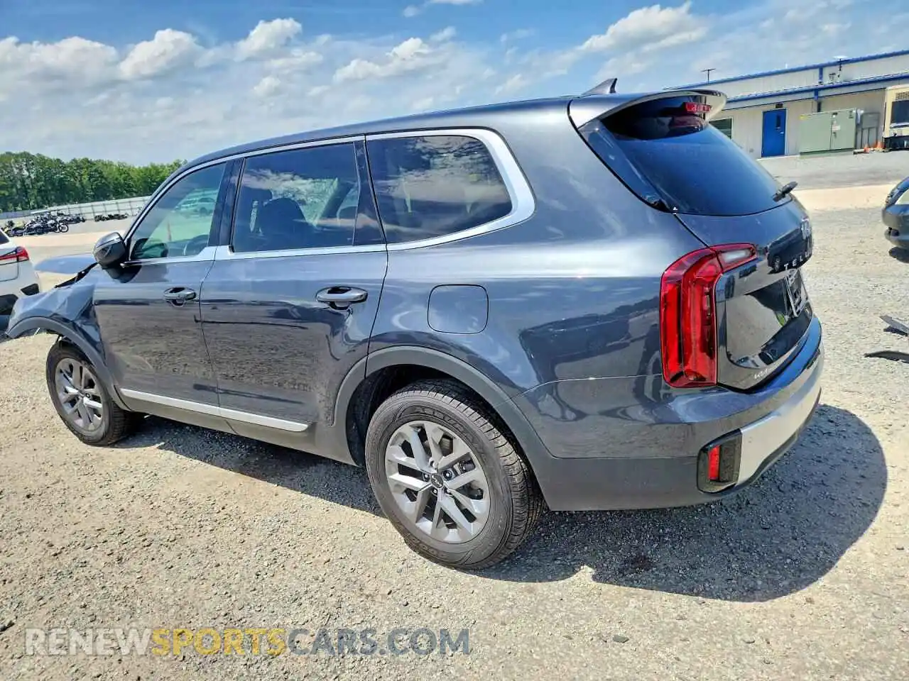 2 Photograph of a damaged car 5XYP24GC9PG378189 KIA TELLURIDE 2023