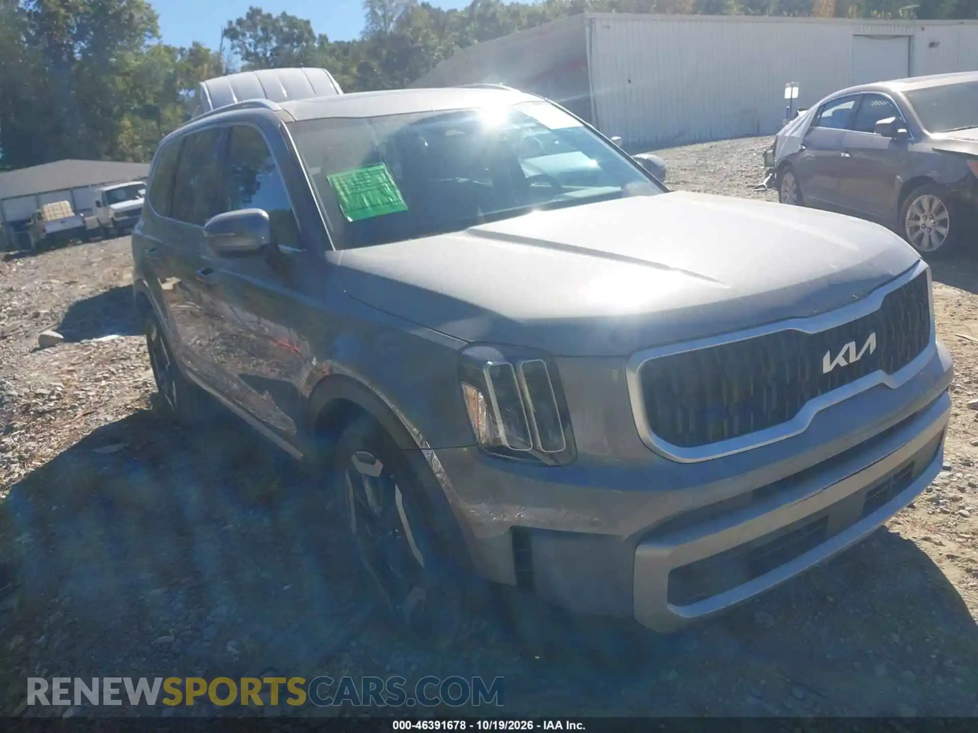 1 Photograph of a damaged car 5XYP34GC8PG347318 KIA TELLURIDE 2023