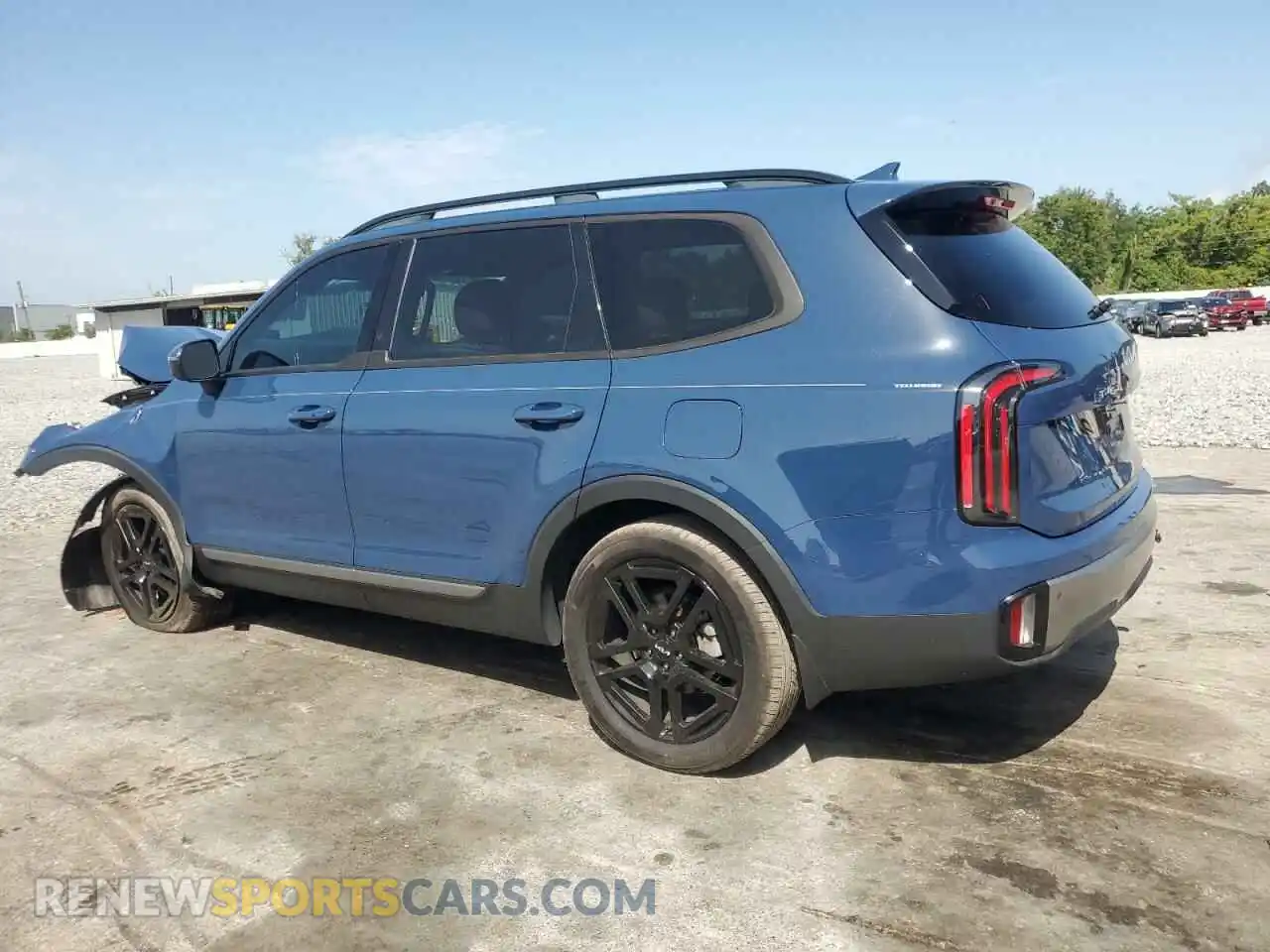 2 Photograph of a damaged car 5XYP3DGC7PG367267 KIA TELLURIDE 2023