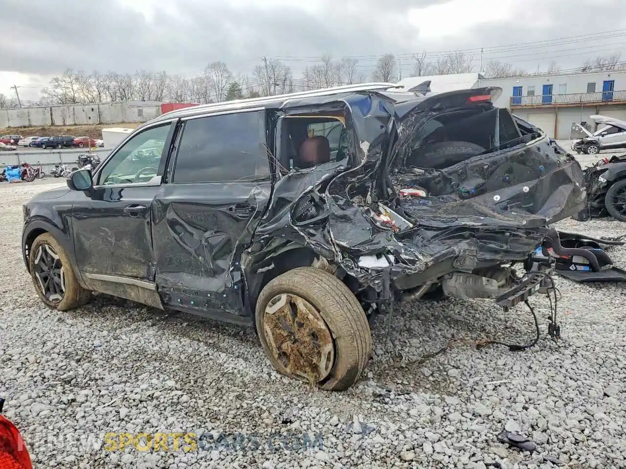 2 Photograph of a damaged car 5XYP3DGCXPG341441 KIA TELLURIDE 2023