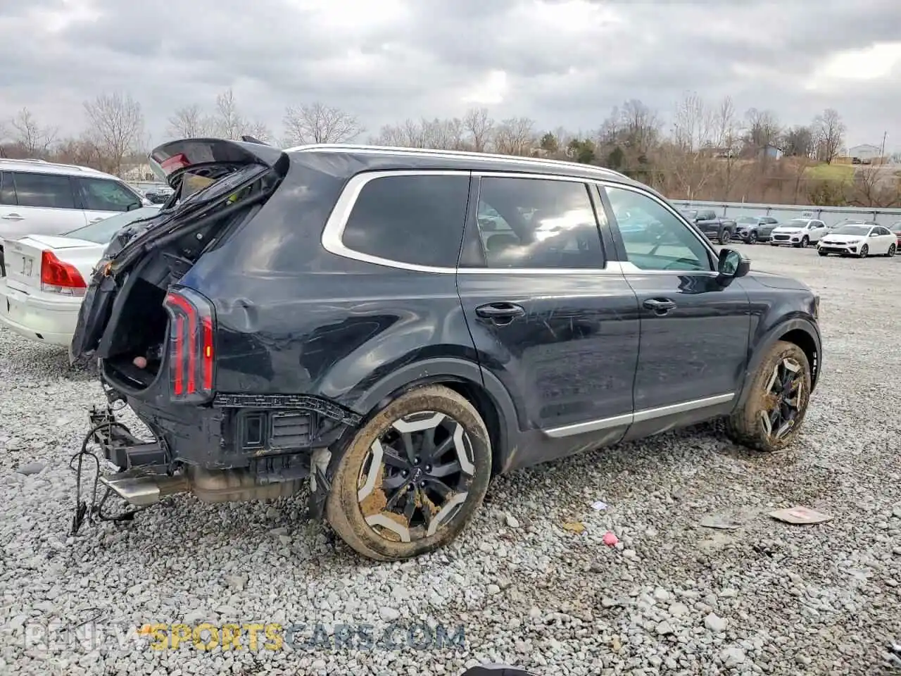3 Photograph of a damaged car 5XYP3DGCXPG341441 KIA TELLURIDE 2023