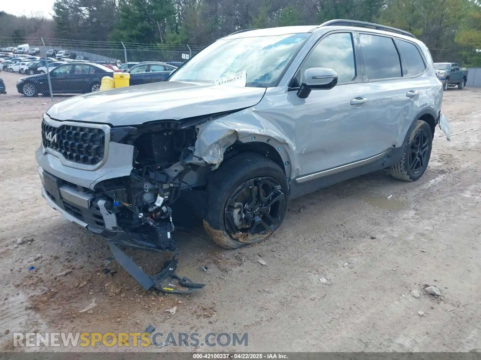 2 Photograph of a damaged car 5XYP5DGC2PG400265 KIA TELLURIDE 2023