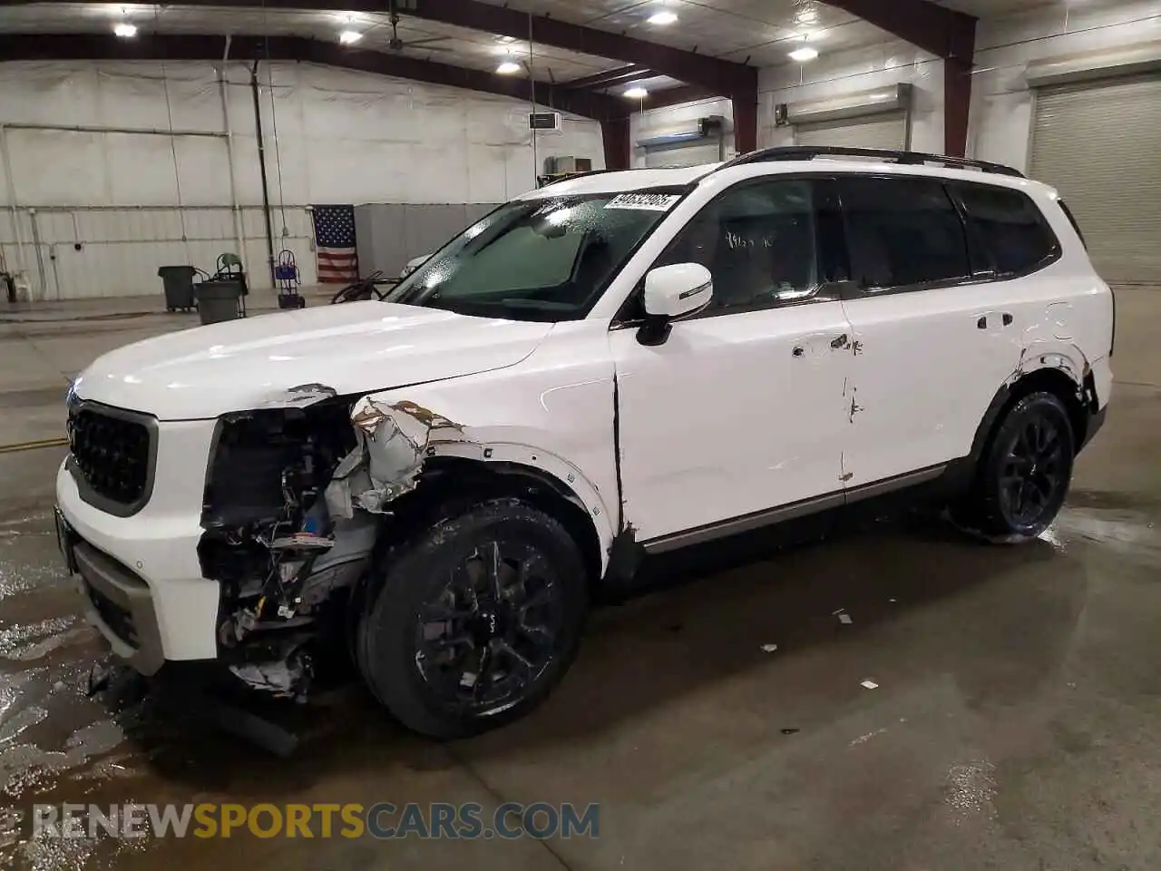 1 Photograph of a damaged car 5XYP5DGC7PG378313 KIA TELLURIDE 2023