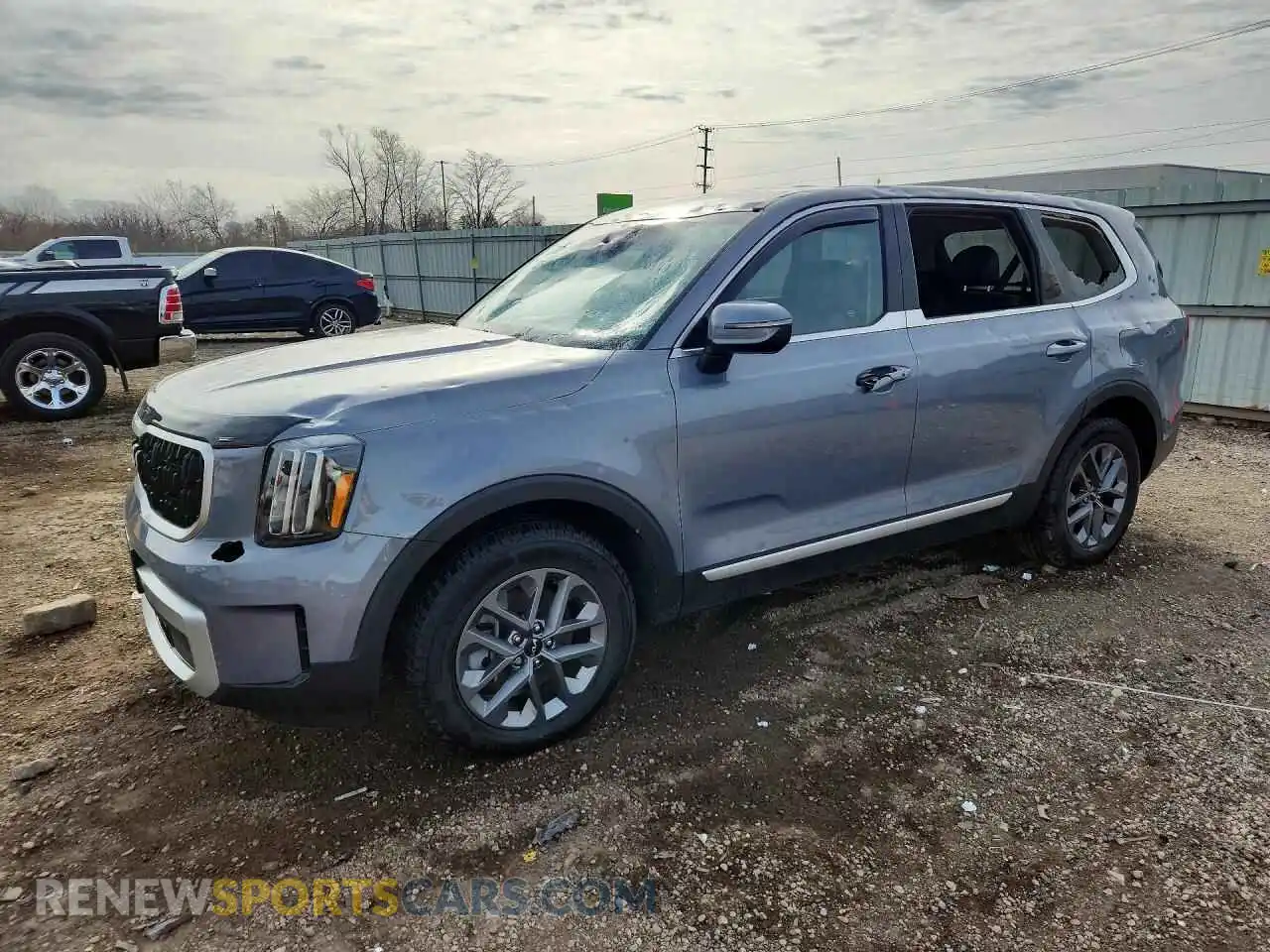 1 Photograph of a damaged car 5XYP2DGC4RG426734 KIA TELLURIDE 2024