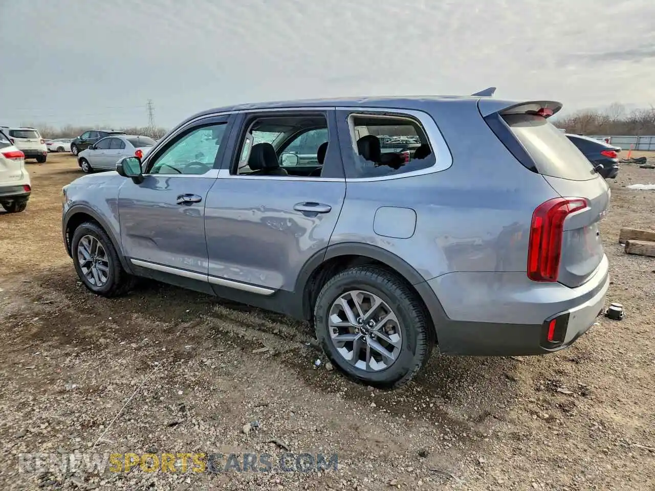 2 Photograph of a damaged car 5XYP2DGC4RG426734 KIA TELLURIDE 2024