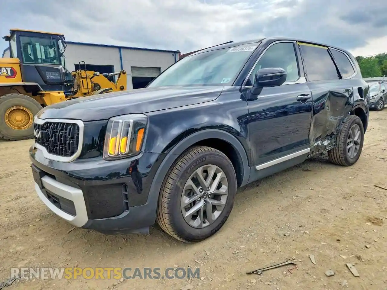 1 Photograph of a damaged car 5XYP2DGC4RG509886 KIA TELLURIDE 2024
