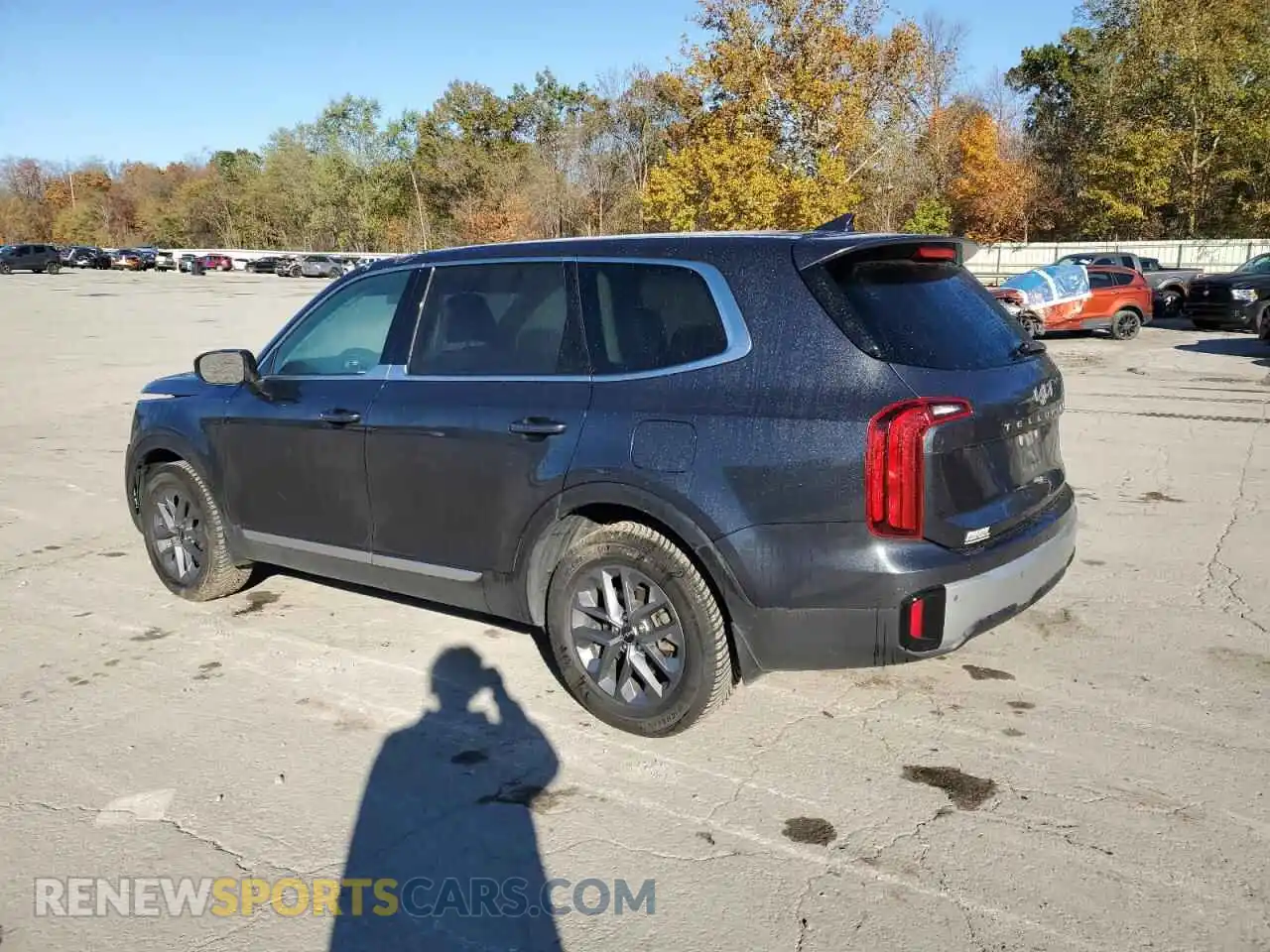 2 fotografías del automóvil dañado 5XYP2DGC7RG484157 KIA TELLURIDE 2024