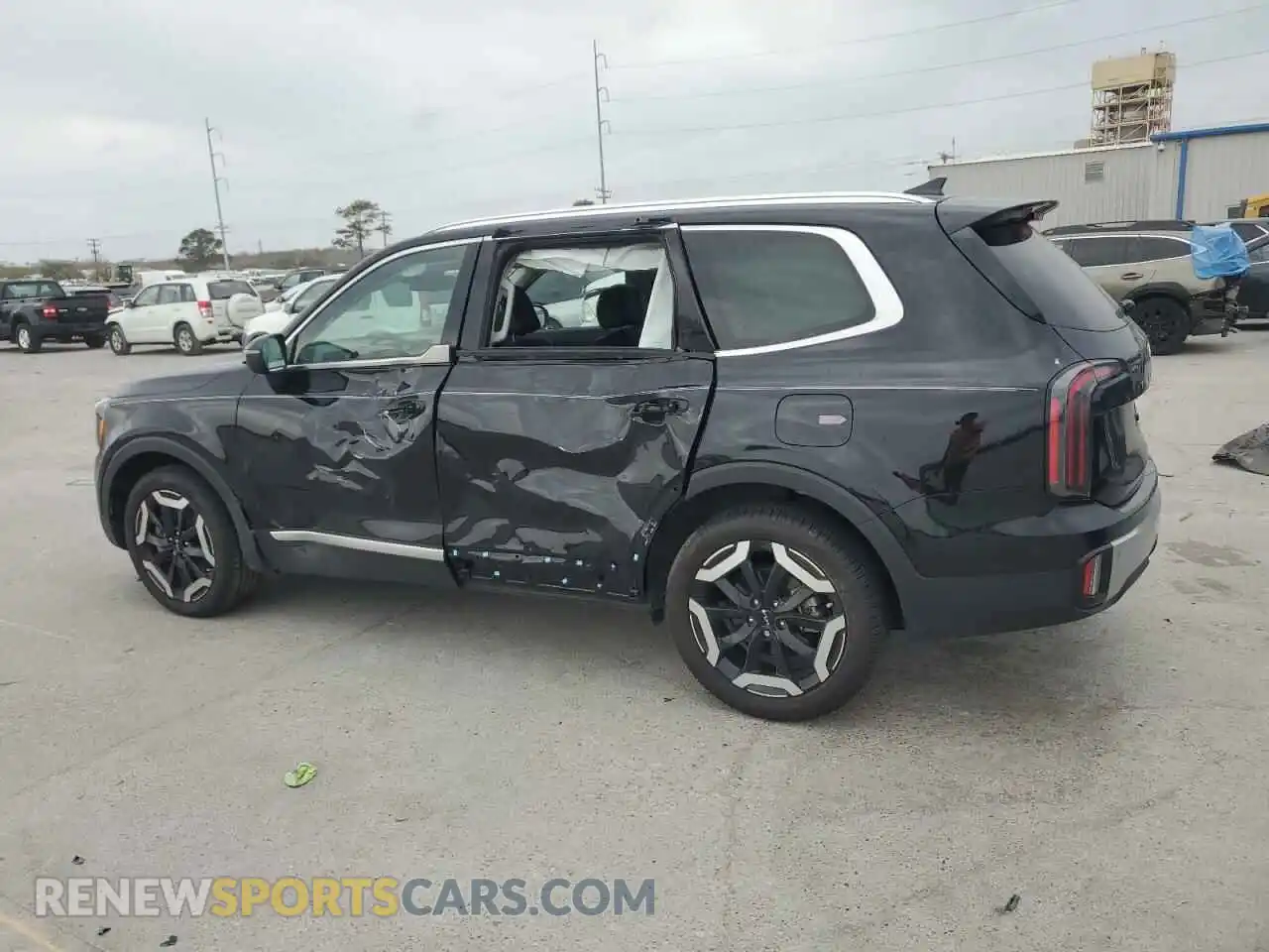 2 Photograph of a damaged car 5XYP34GC0RG486605 KIA TELLURIDE 2024