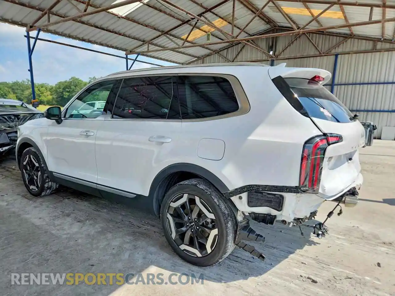 2 Photograph of a damaged car 5XYP34GC2RG446803 KIA TELLURIDE 2024