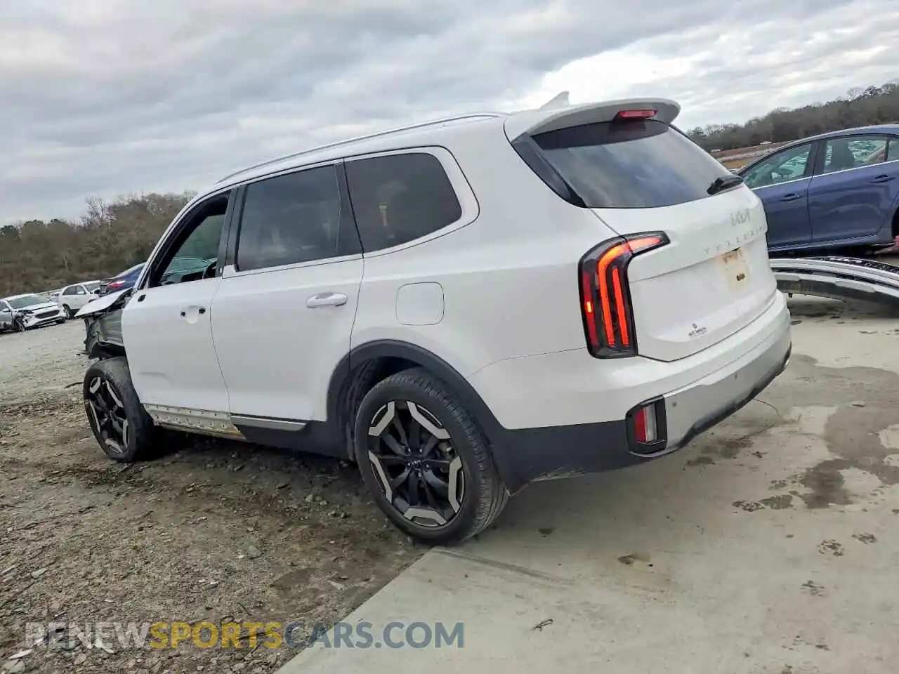 2 Photograph of a damaged car 5XYP34GC5RG465636 KIA TELLURIDE 2024