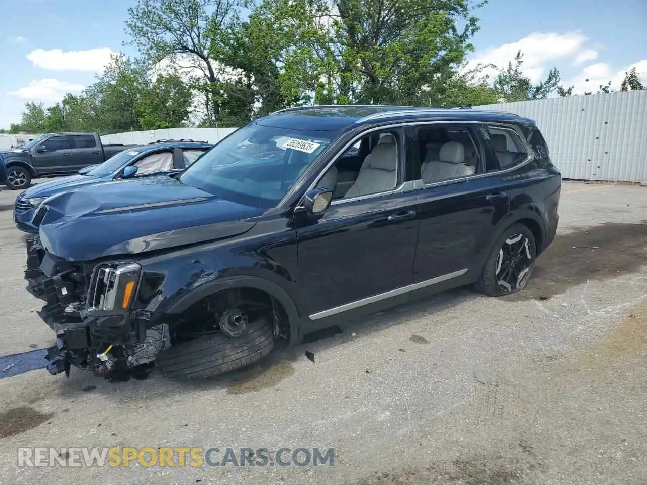 1 fotografías del automóvil dañado 5XYP34GC6RG443368 KIA TELLURIDE 2024