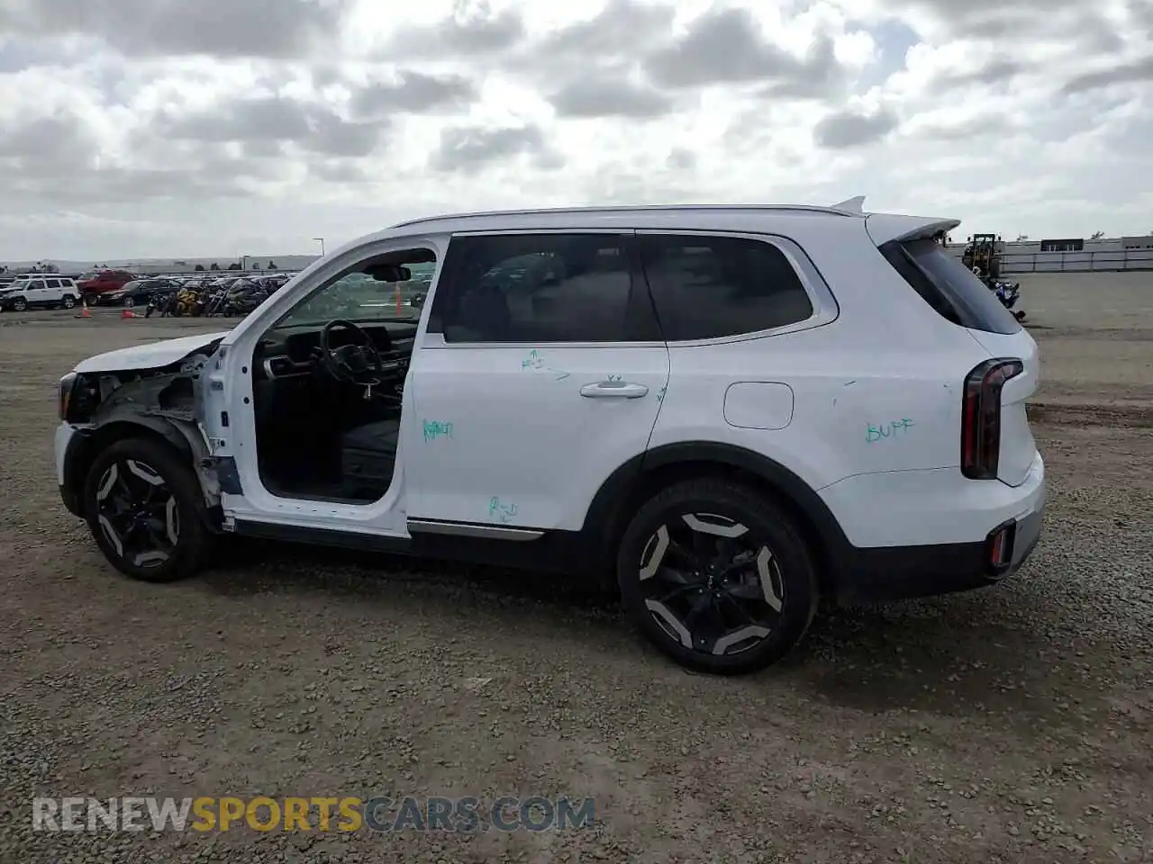2 Photograph of a damaged car 5XYP34GC7RG504047 KIA TELLURIDE 2024