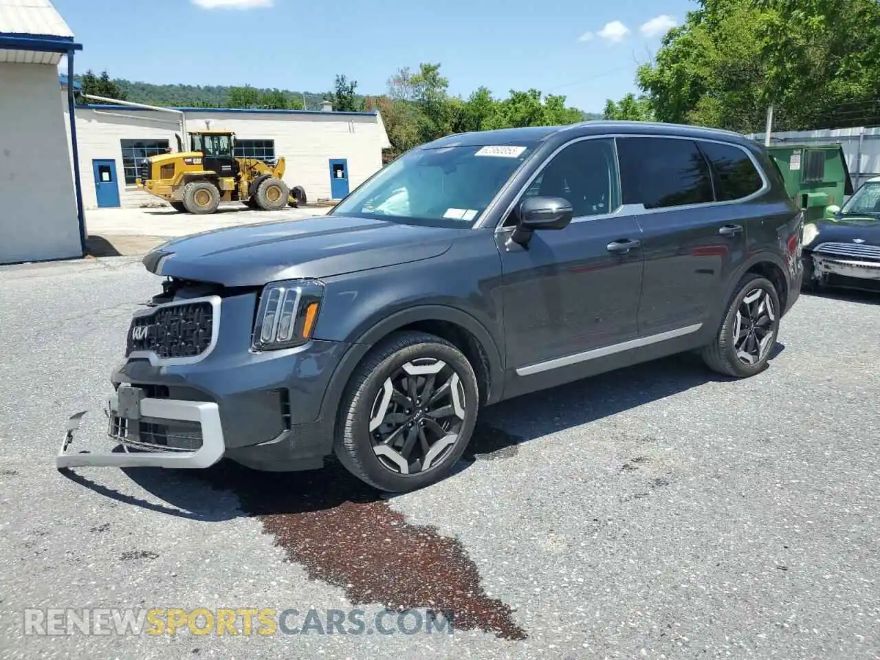 1 Photograph of a damaged car 5XYP3DGC0RG483526 KIA TELLURIDE 2024
