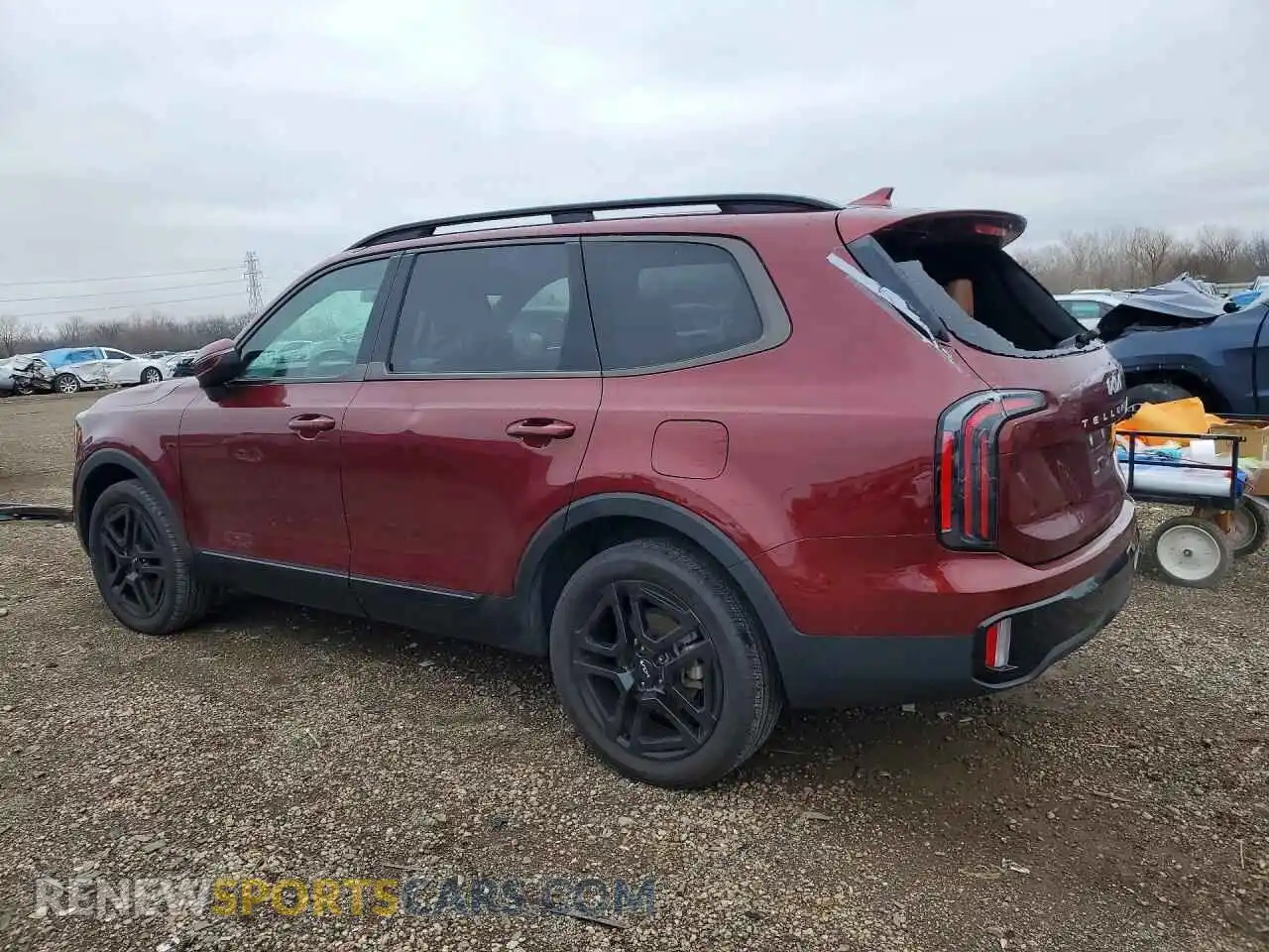 2 Фотография поврежденного автомобиля 5XYP3DGC0RG523409 KIA TELLURIDE 2024