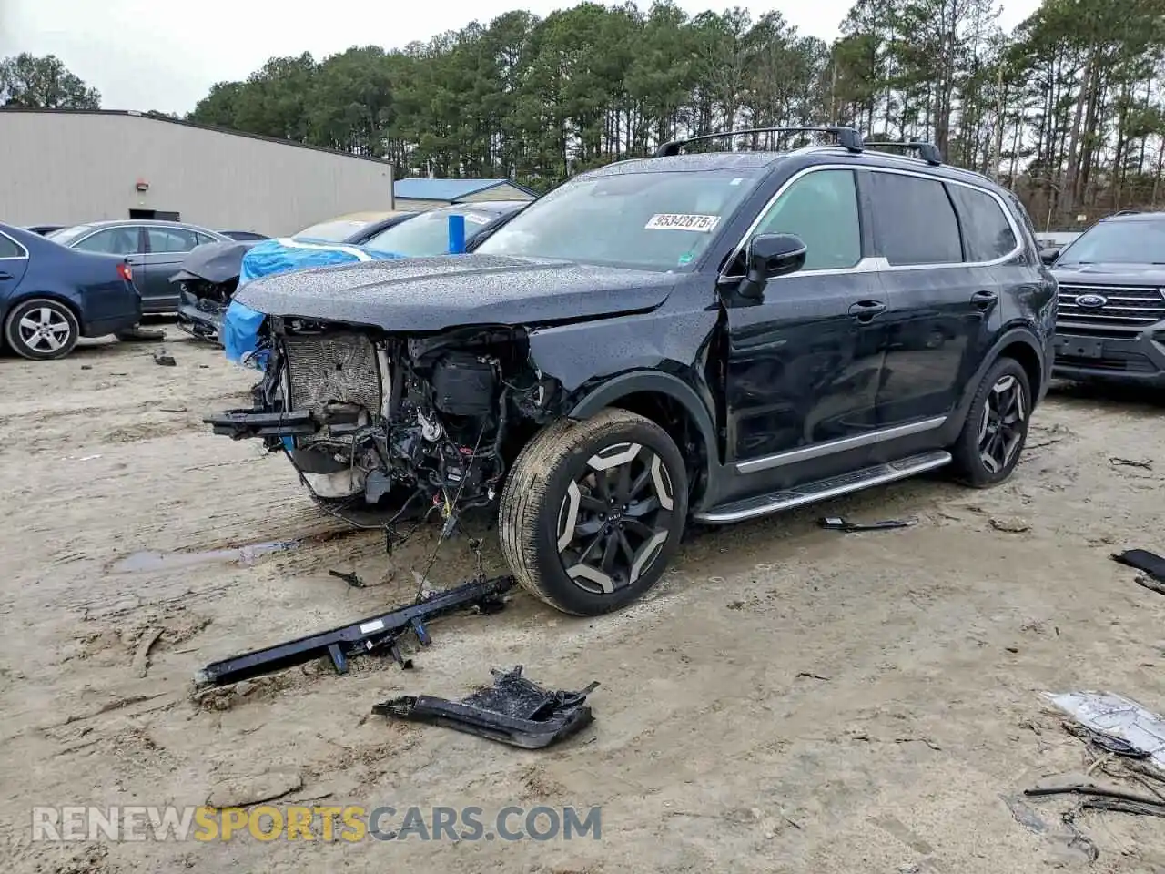 1 fotografías del automóvil dañado 5XYP3DGC0RG556846 KIA TELLURIDE 2024