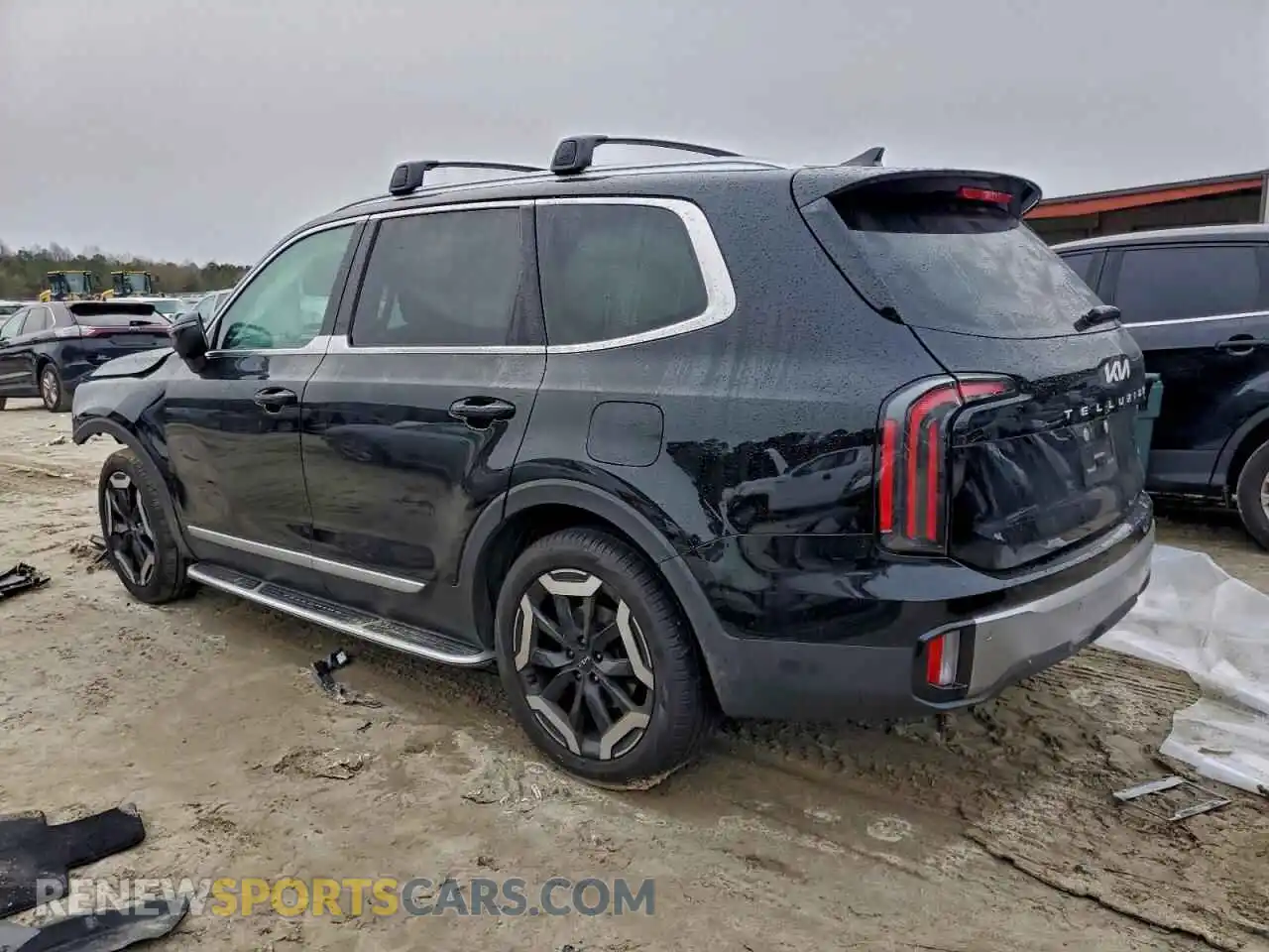 2 fotografías del automóvil dañado 5XYP3DGC0RG556846 KIA TELLURIDE 2024