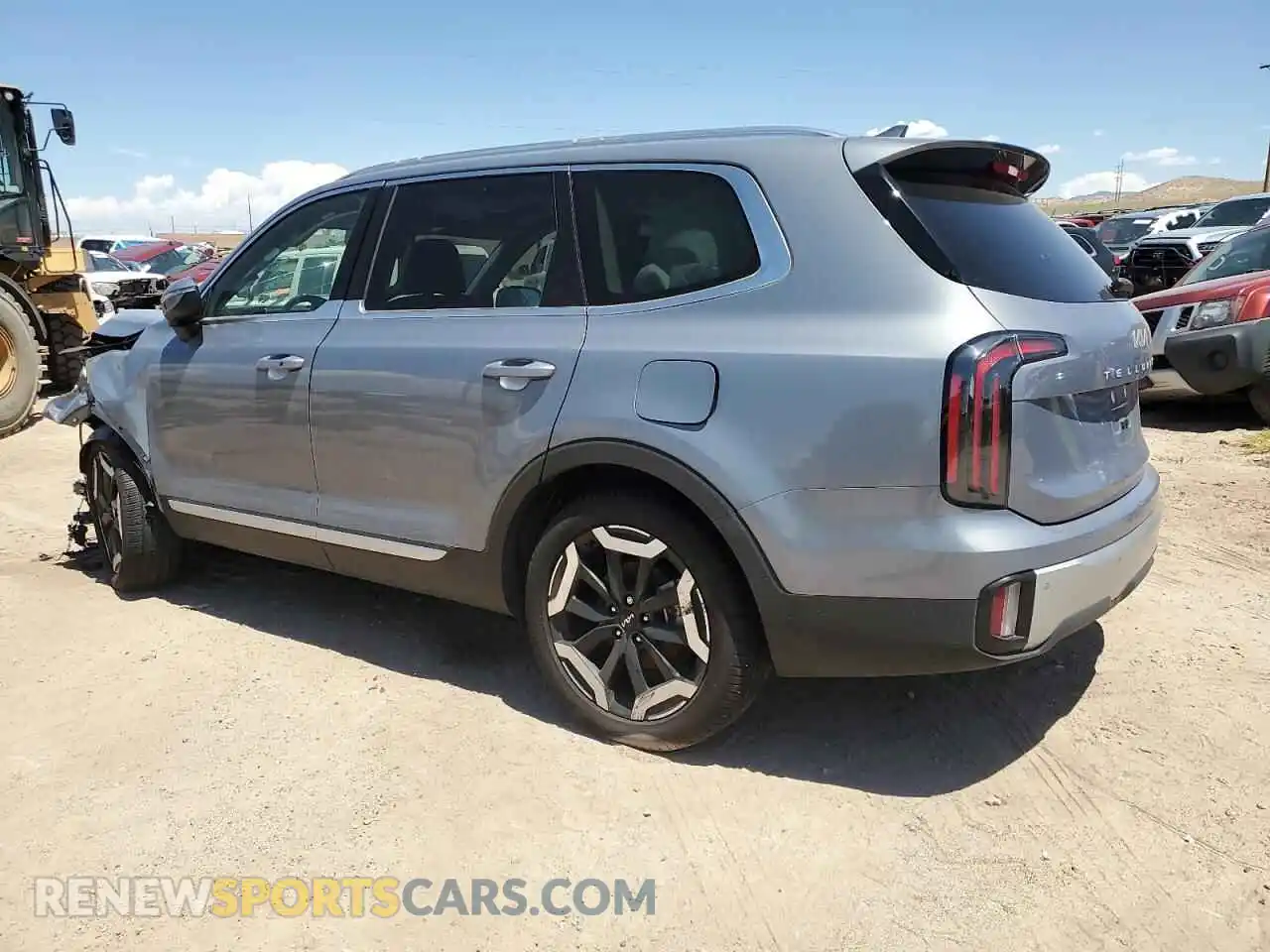 2 Photograph of a damaged car 5XYP3DGC1RG449031 KIA TELLURIDE 2024