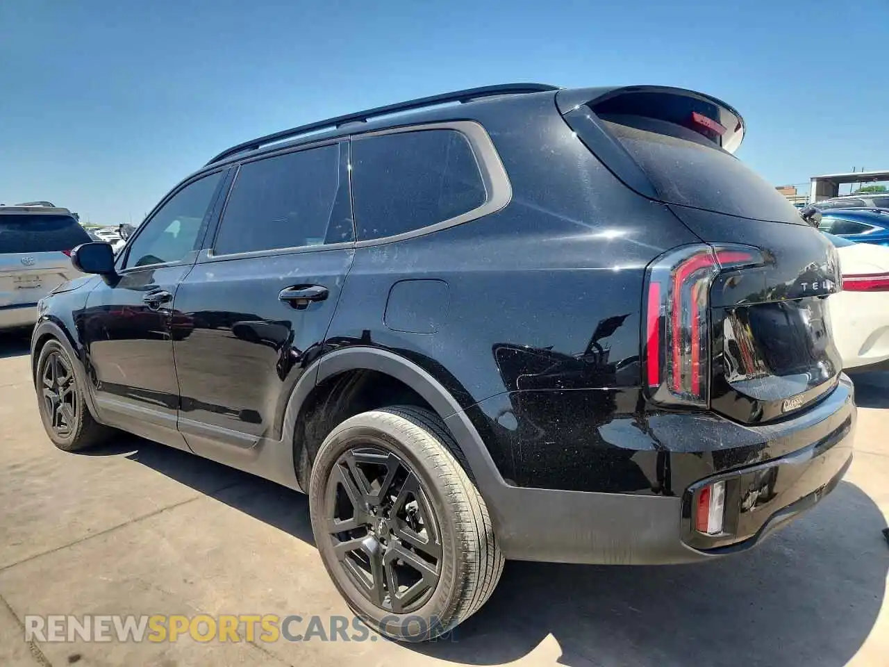2 fotografías del automóvil dañado 5XYP3DGC1RG449157 KIA TELLURIDE 2024