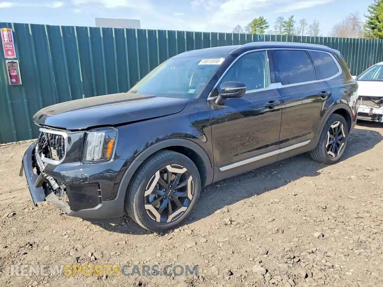 1 Photograph of a damaged car 5XYP3DGC2RG422341 KIA TELLURIDE 2024
