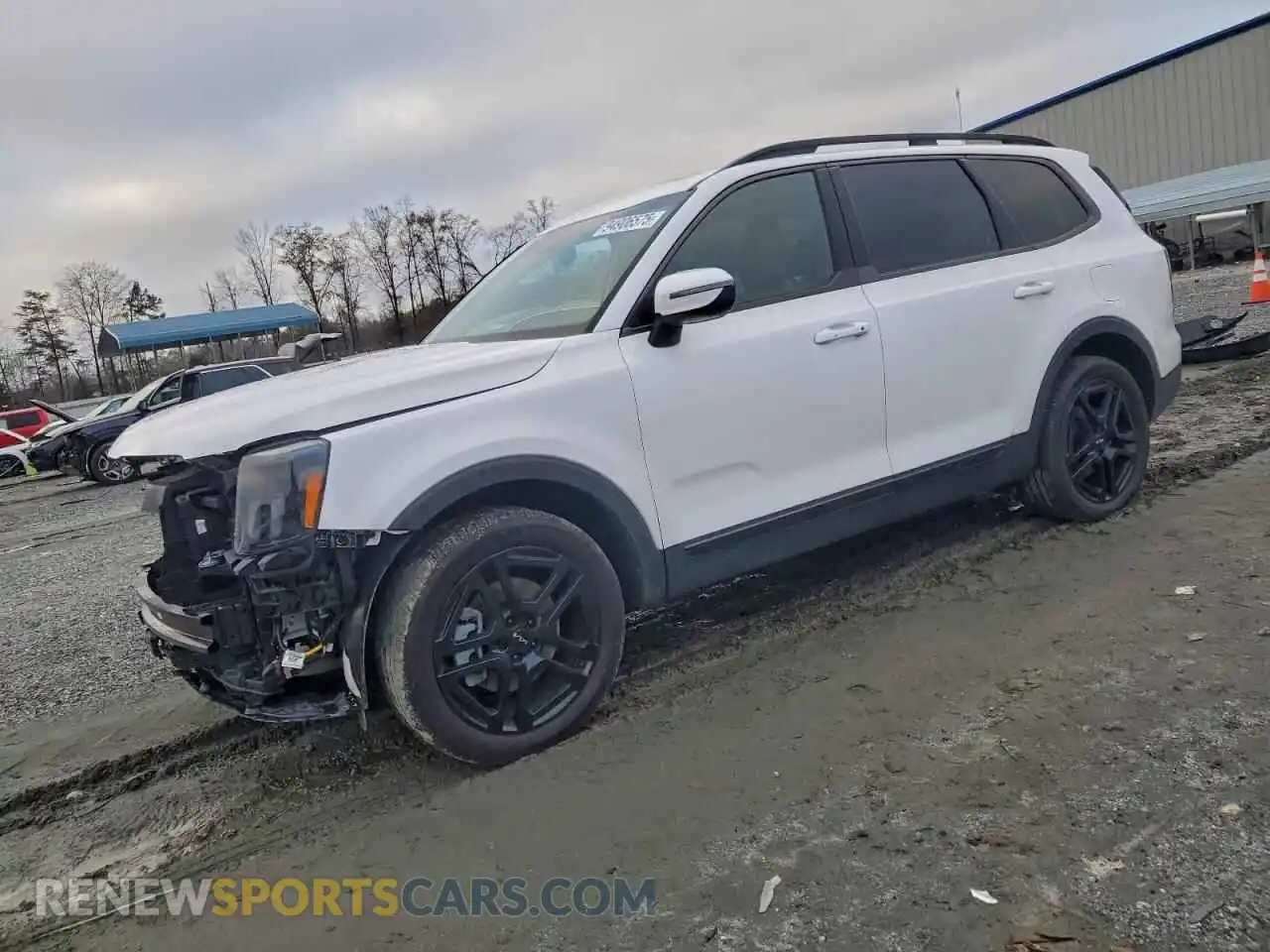 1 Photograph of a damaged car 5XYP3DGC2RG473130 KIA TELLURIDE 2024