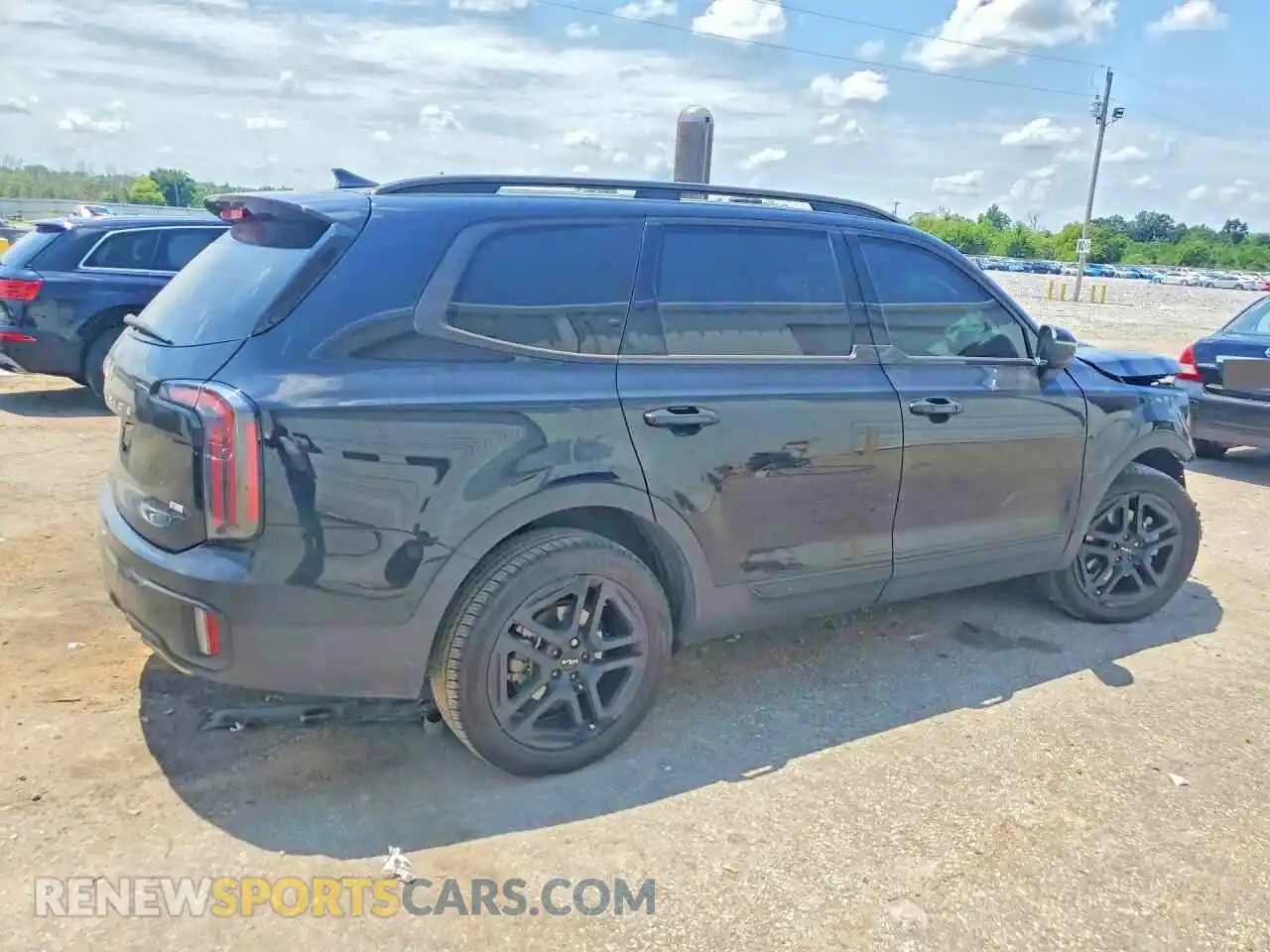 3 fotografías del automóvil dañado 5XYP3DGC2RG475721 KIA TELLURIDE 2024