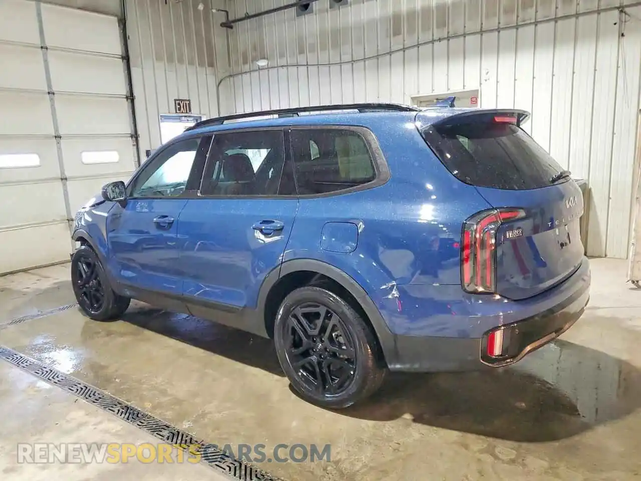 2 fotografías del automóvil dañado 5XYP3DGC3RG434563 KIA TELLURIDE 2024