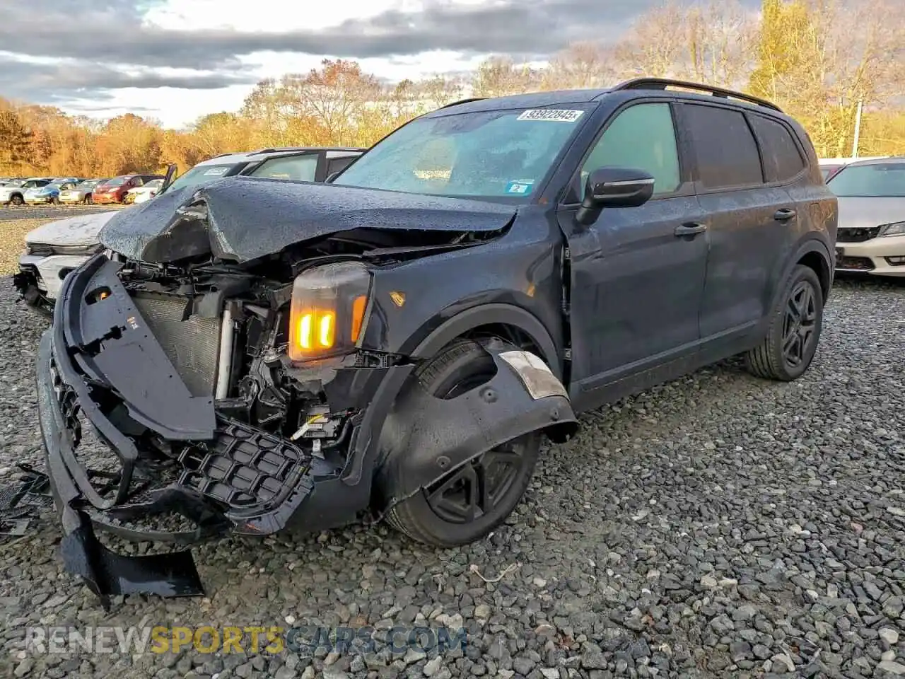 1 Photograph of a damaged car 5XYP3DGC3RG527941 KIA TELLURIDE 2024