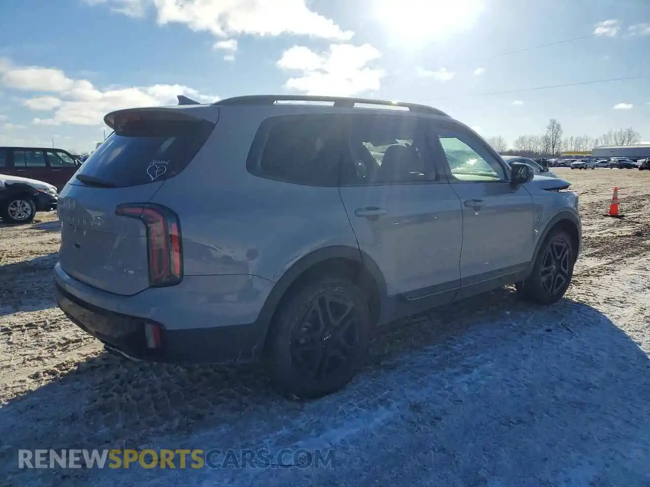 3 Photograph of a damaged car 5XYP3DGC4RG476191 KIA TELLURIDE 2024