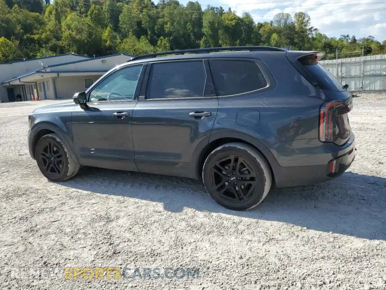 2 fotografías del automóvil dañado 5XYP3DGC5RG423452 KIA TELLURIDE 2024