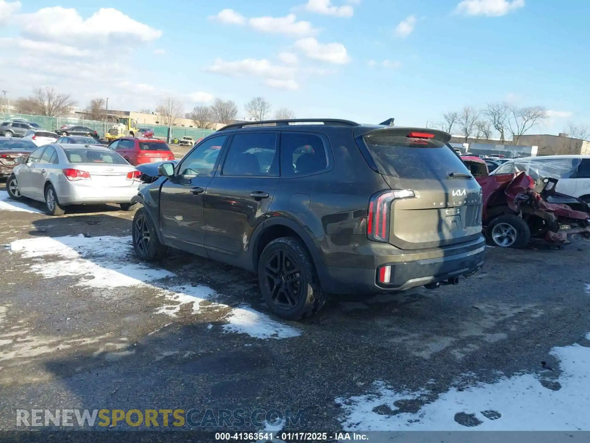 3 Photograph of a damaged car 5XYP3DGC5RG468021 KIA TELLURIDE 2024