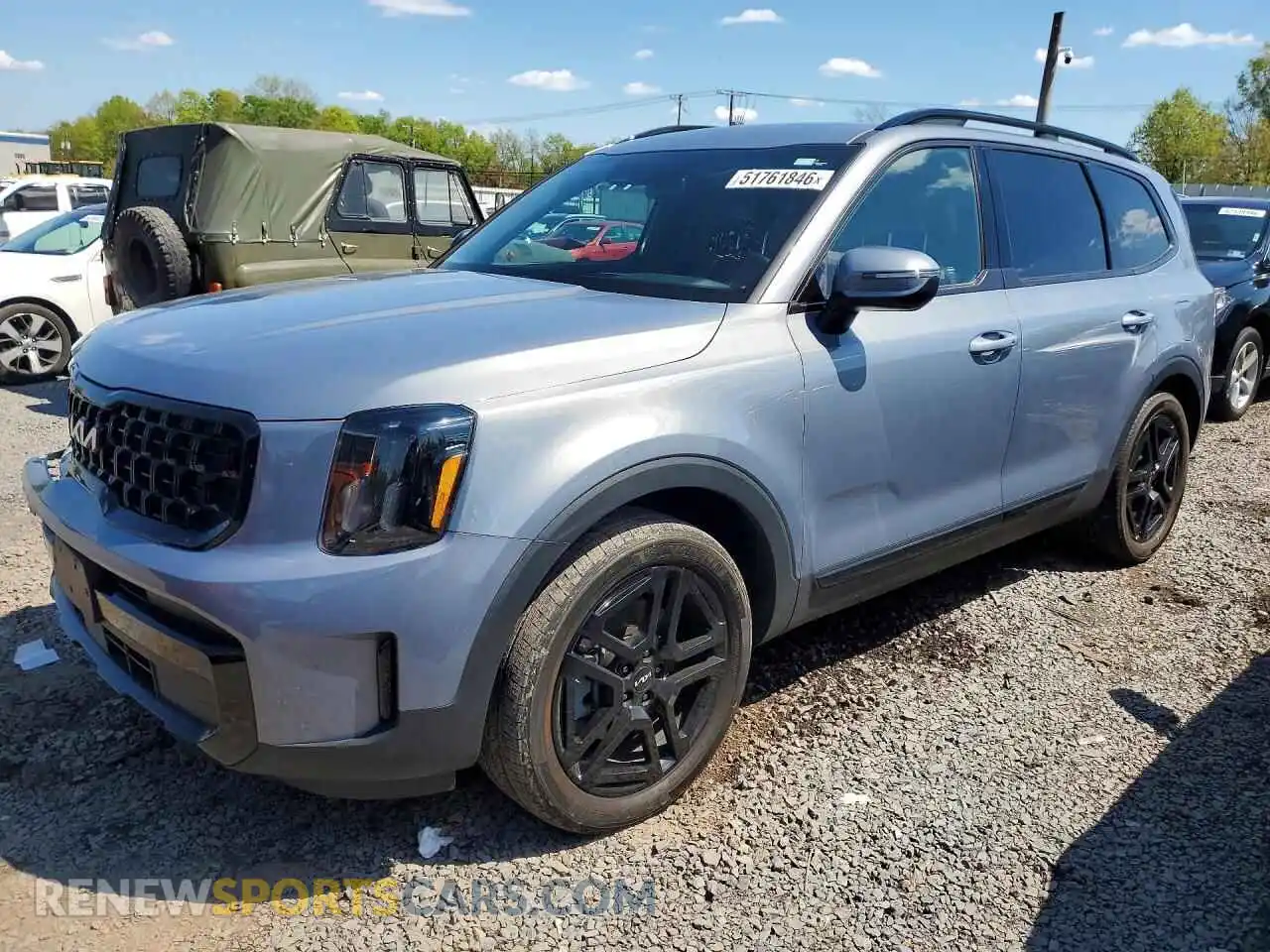 1 Photograph of a damaged car 5XYP3DGC6RG527769 KIA TELLURIDE 2024