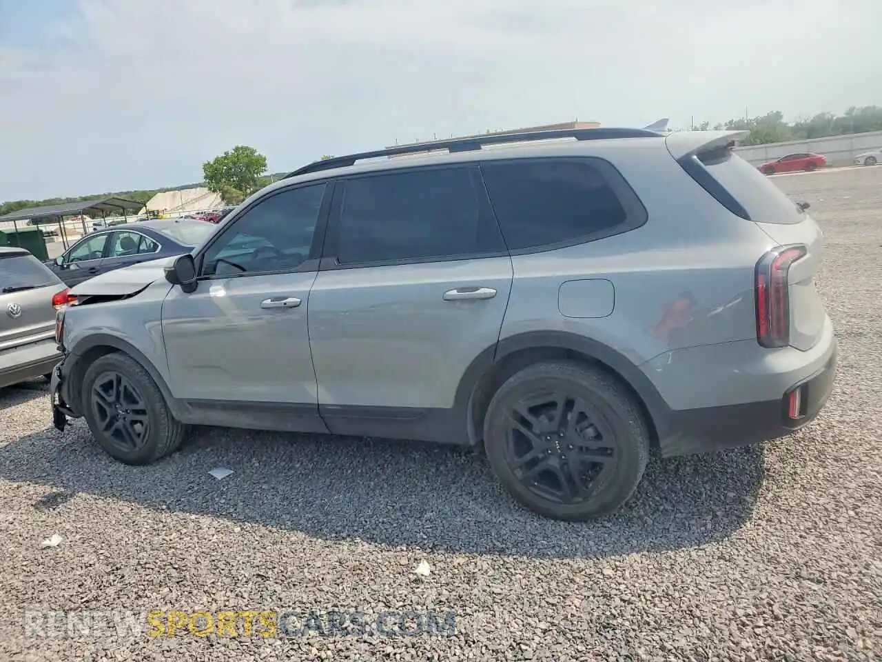 2 fotografías del automóvil dañado 5XYP3DGC8RG429987 KIA TELLURIDE 2024