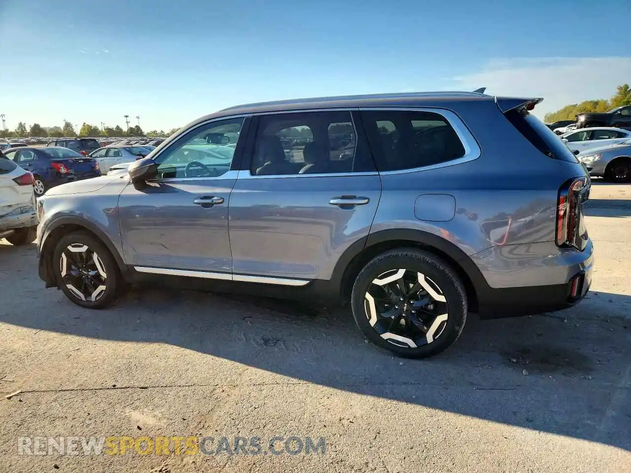2 fotografías del automóvil dañado 5XYP3DGC8RG462410 KIA TELLURIDE 2024