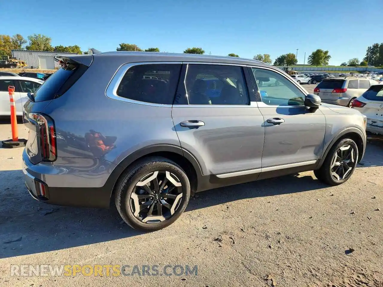 3 fotografías del automóvil dañado 5XYP3DGC8RG462410 KIA TELLURIDE 2024