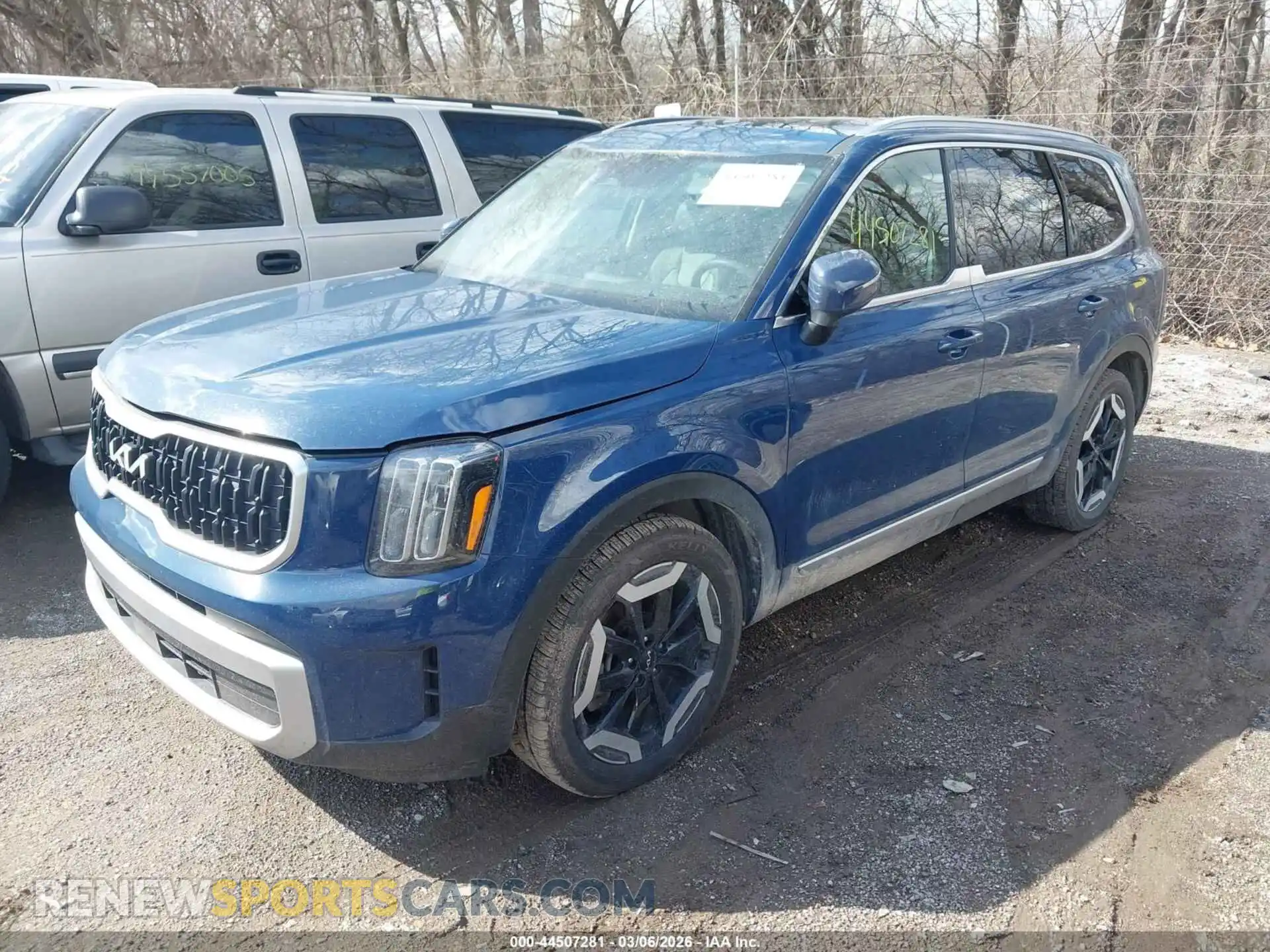 2 fotografías del automóvil dañado 5XYP3DGC8RG488697 KIA TELLURIDE 2024