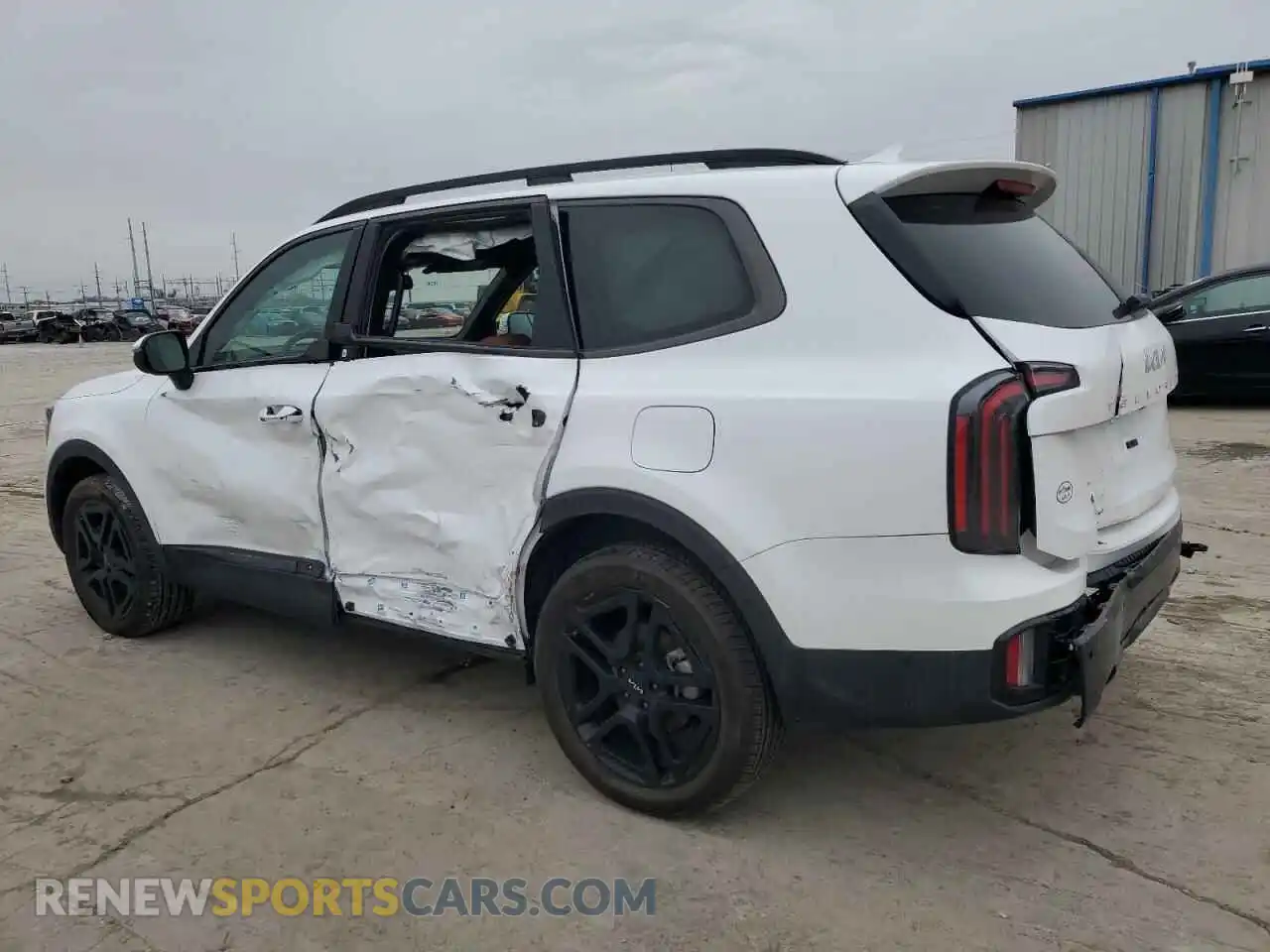 2 fotografías del automóvil dañado 5XYP3DGC8RG546596 KIA TELLURIDE 2024
