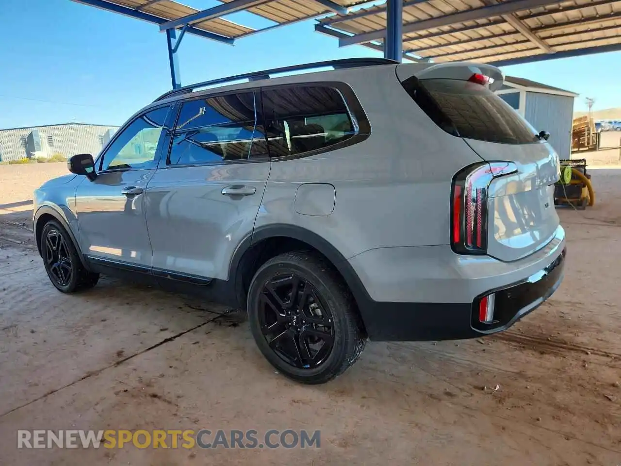 2 fotografías del automóvil dañado 5XYP3DGC9RG451058 KIA TELLURIDE 2024