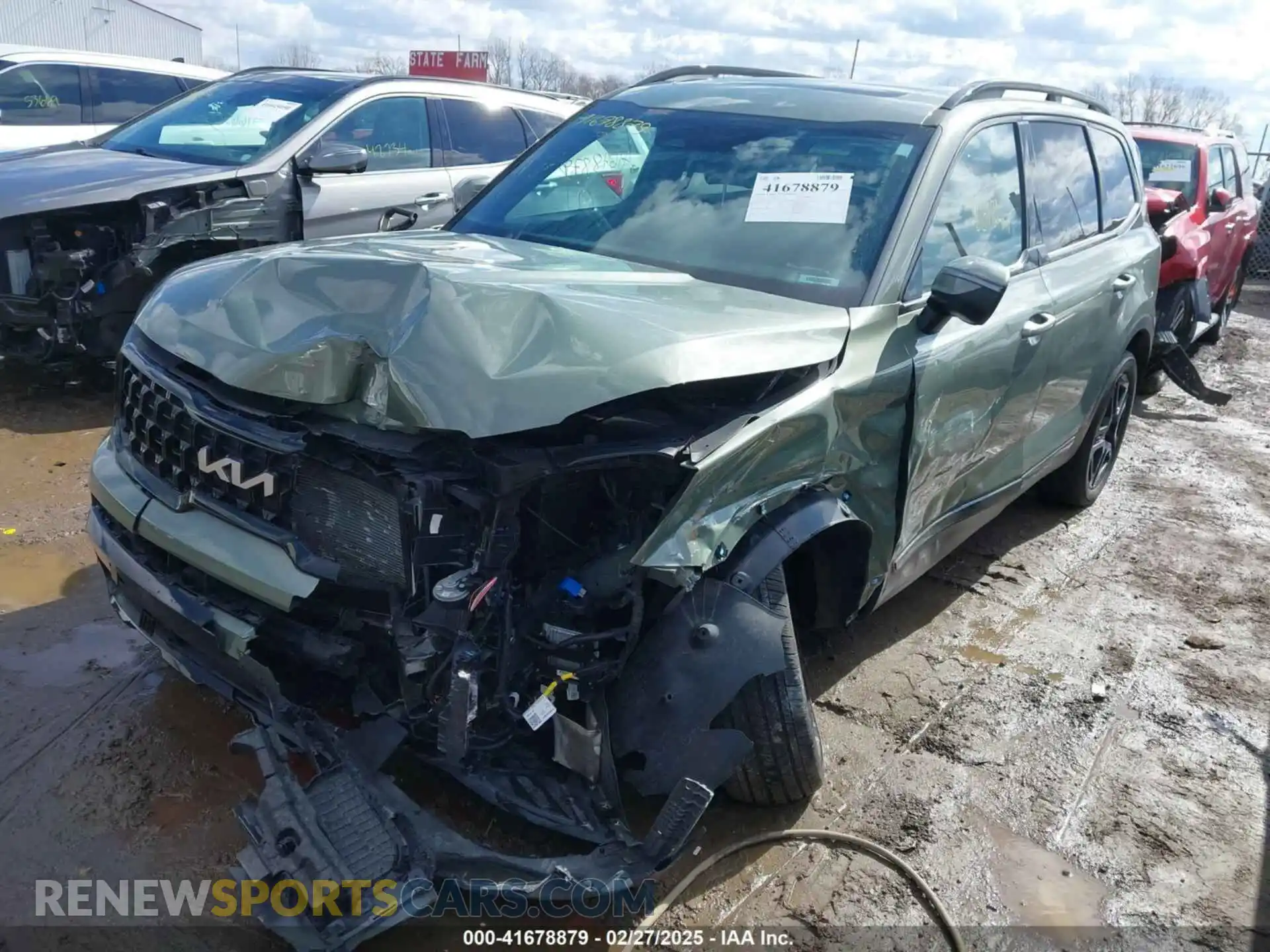 2 Photograph of a damaged car 5XYP3DGC9RG468071 KIA TELLURIDE 2024