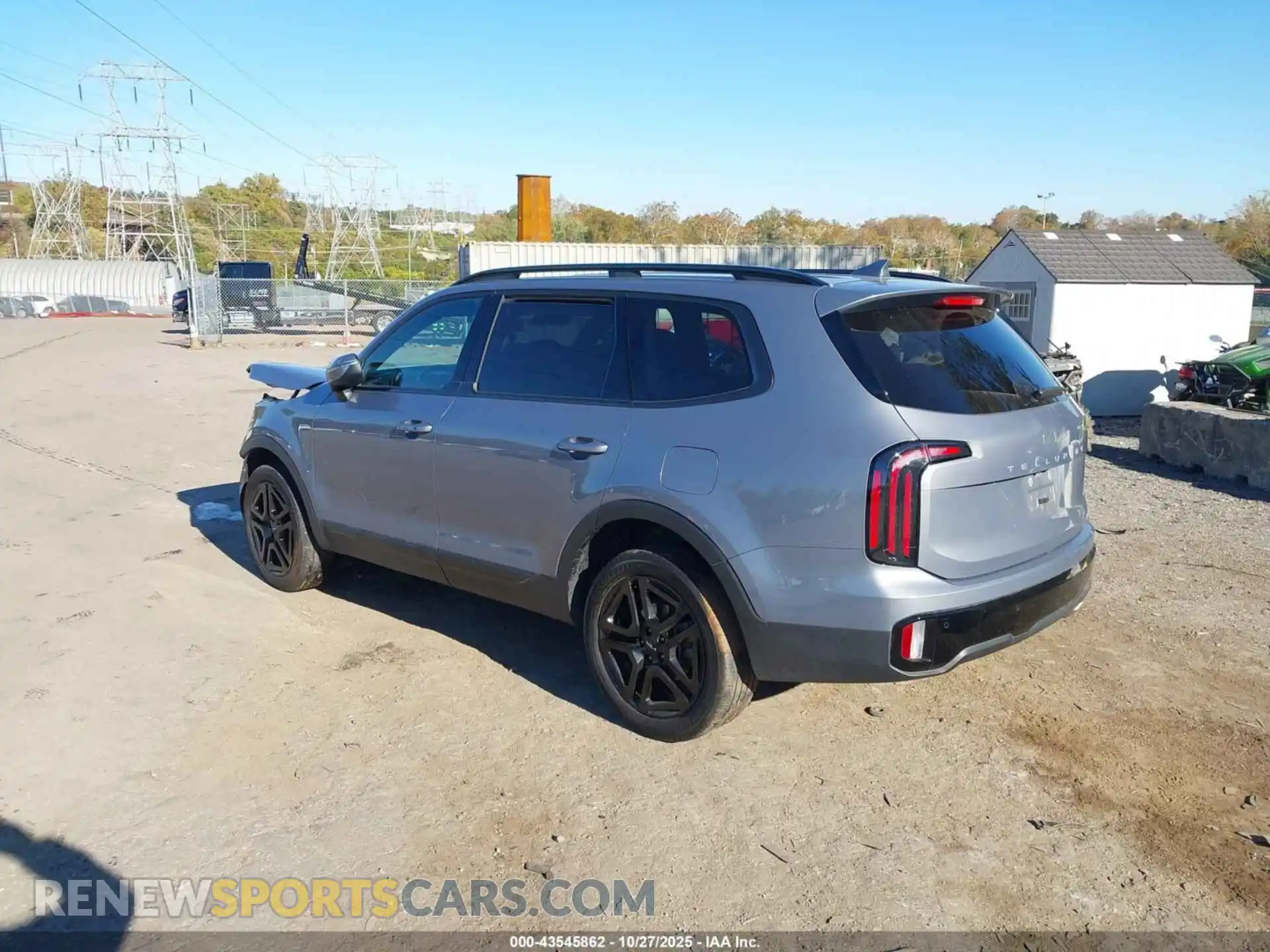 3 fotografías del automóvil dañado 5XYP3DGC9RG490653 KIA TELLURIDE 2024