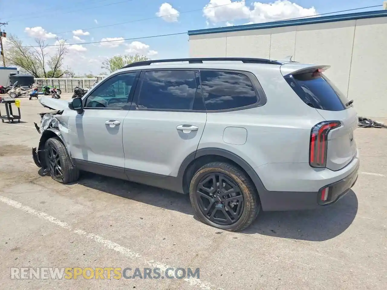 2 Photograph of a damaged car 5XYP3DGC9RG540094 KIA TELLURIDE 2024