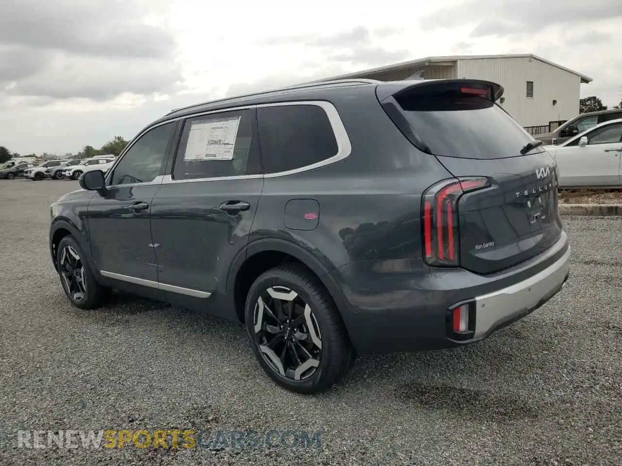2 fotografías del automóvil dañado 5XYP3DGCXRG551802 KIA TELLURIDE 2024