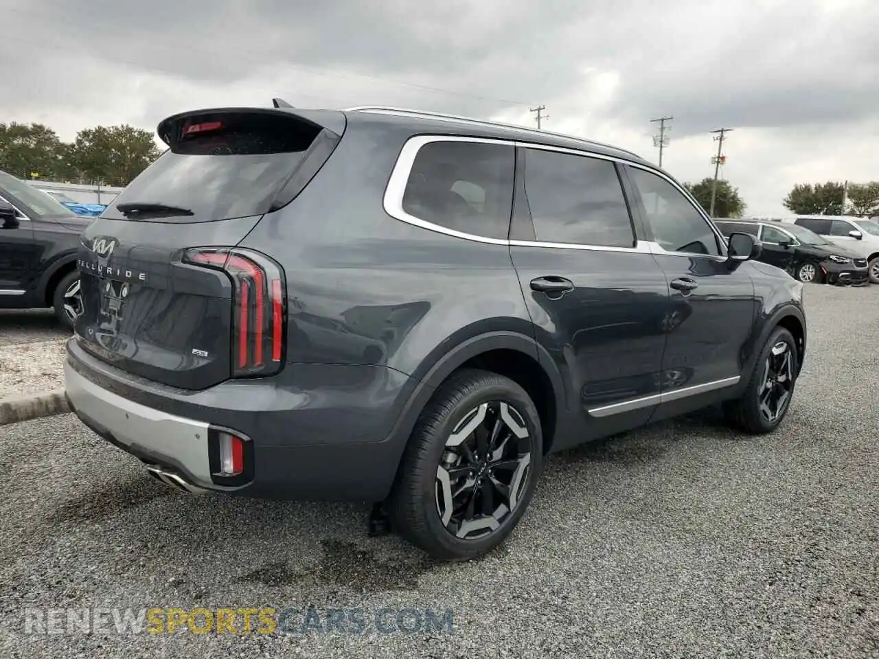 3 fotografías del automóvil dañado 5XYP3DGCXRG551802 KIA TELLURIDE 2024