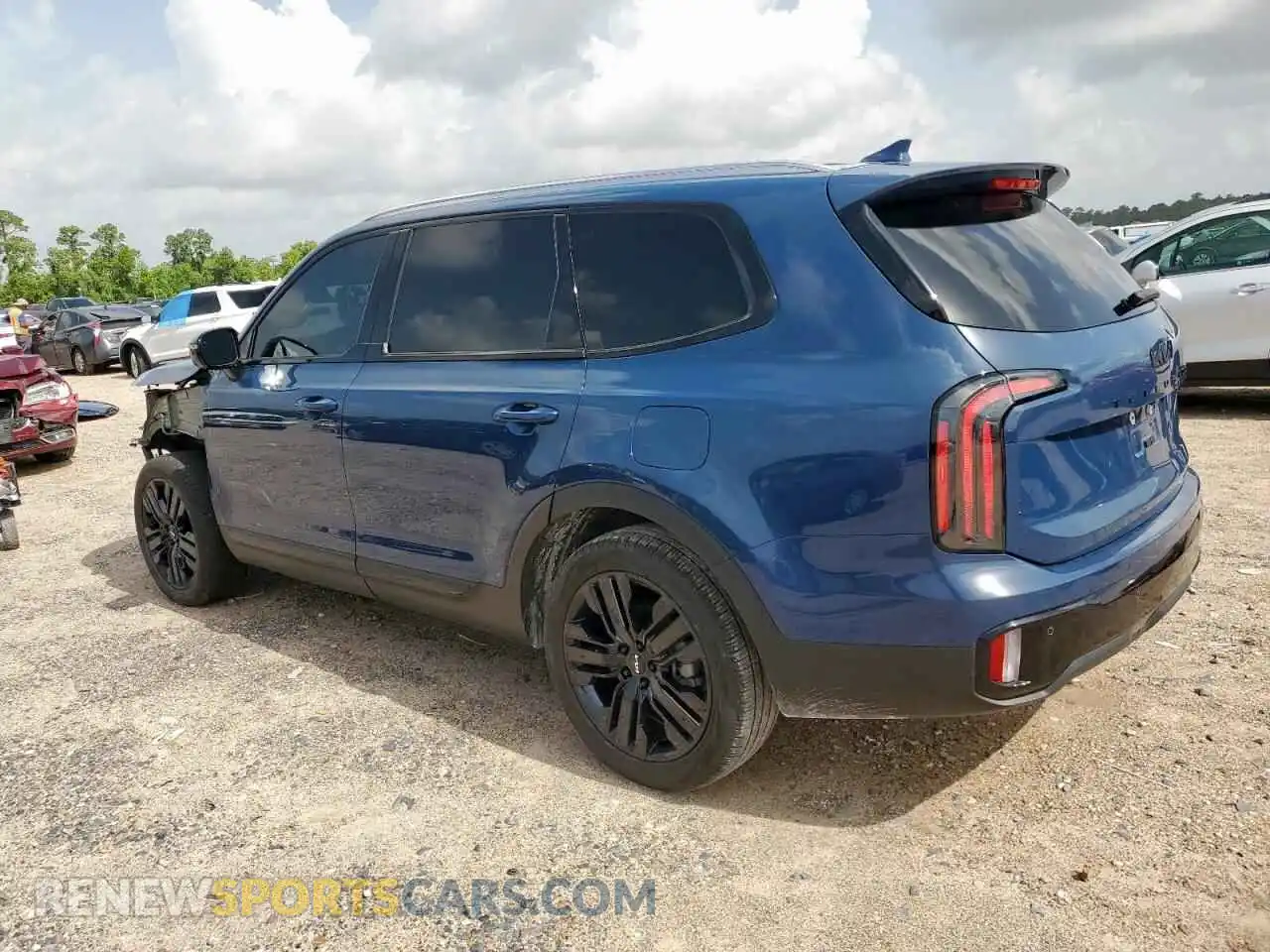 2 Photograph of a damaged car 5XYP54GC3RG418275 KIA TELLURIDE 2024