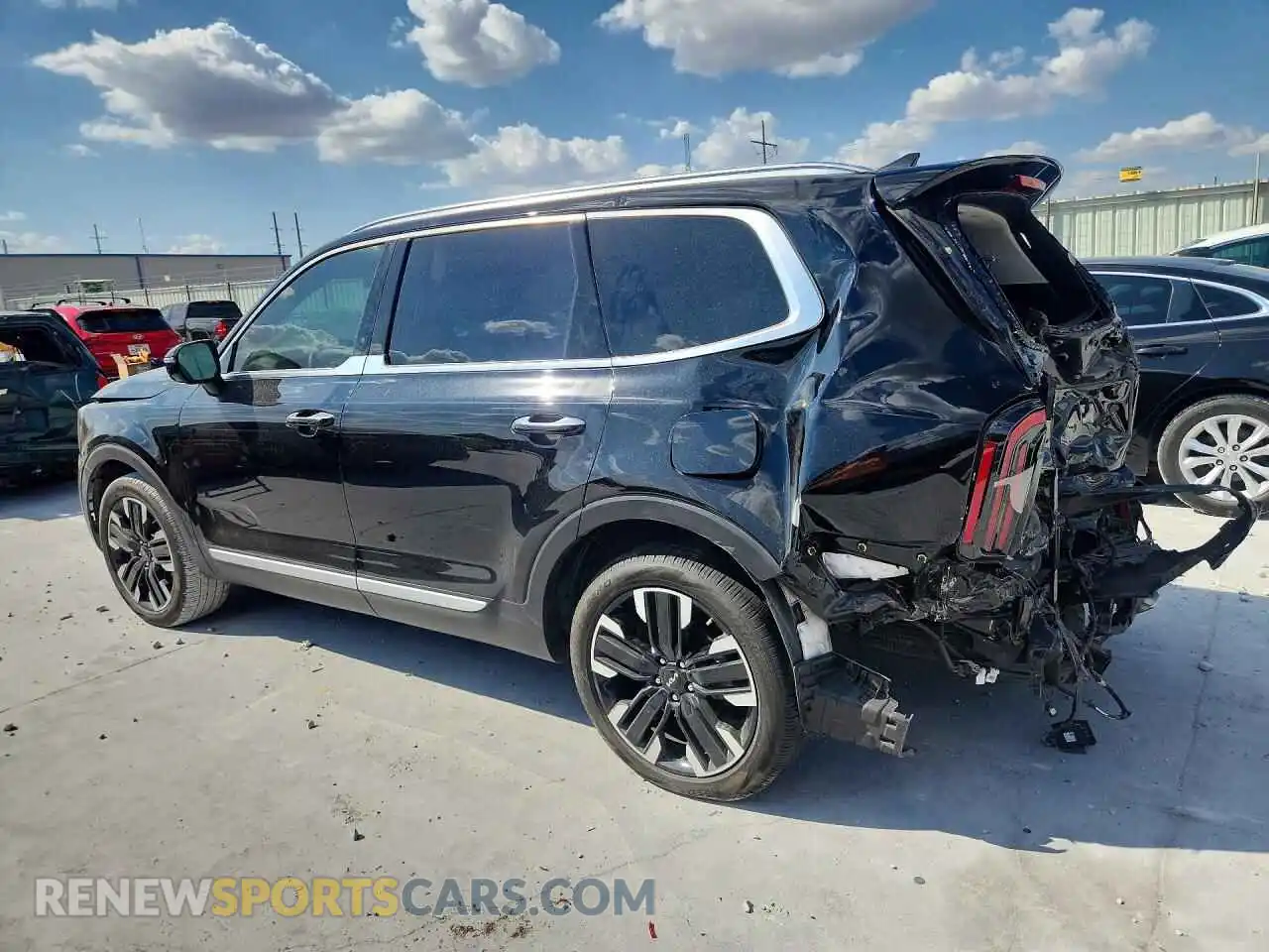 2 Photograph of a damaged car 5XYP54GC5RG553371 KIA TELLURIDE 2024