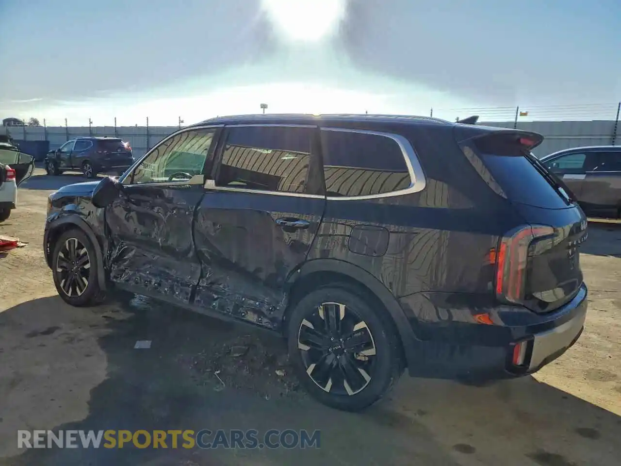 2 Photograph of a damaged car 5XYP54GC7RG413113 KIA TELLURIDE 2024