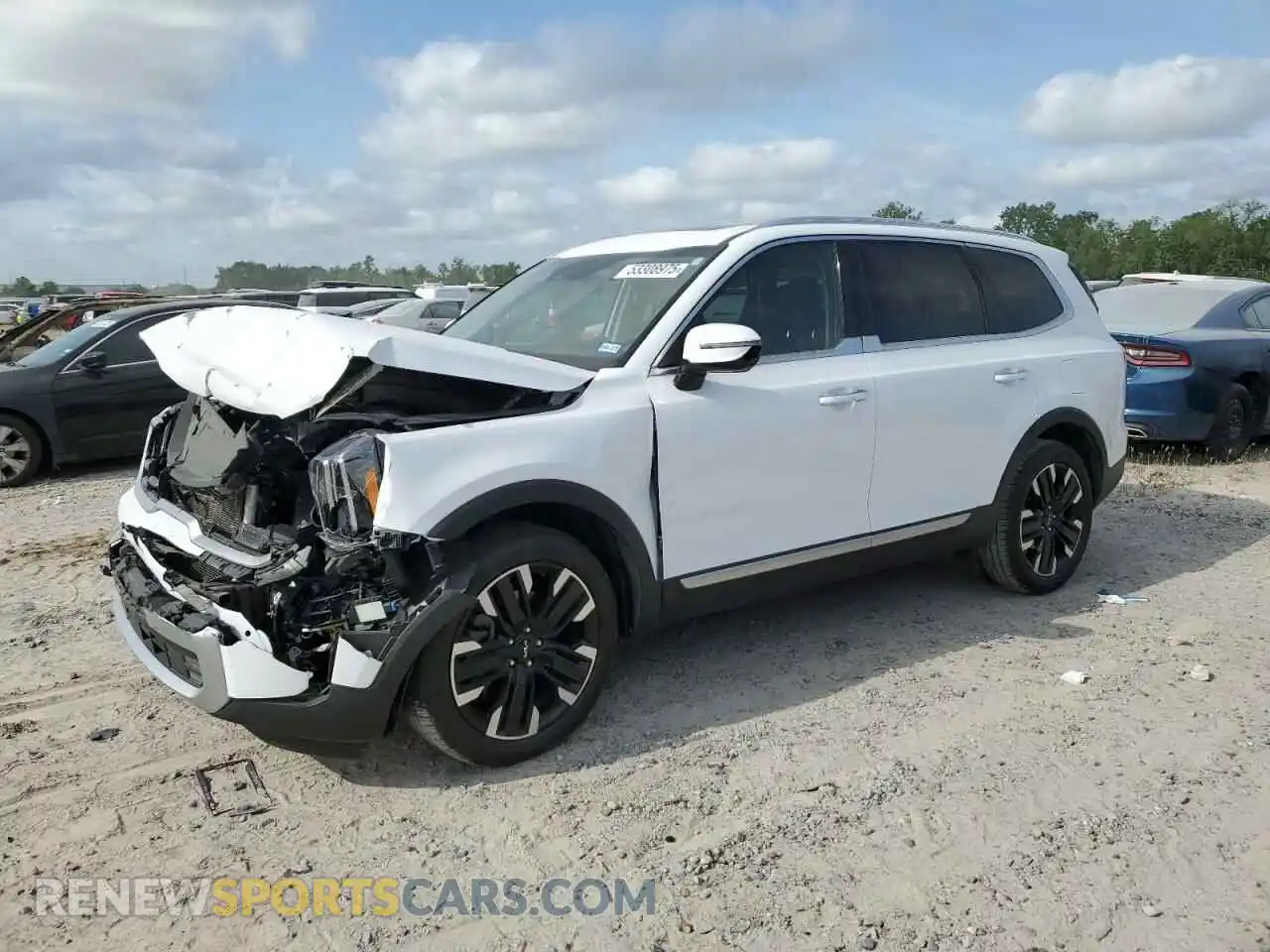 1 Photograph of a damaged car 5XYP54GC7RG427657 KIA TELLURIDE 2024
