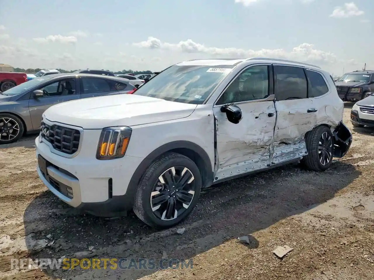 1 Photograph of a damaged car 5XYP54GCXRG544701 KIA TELLURIDE 2024