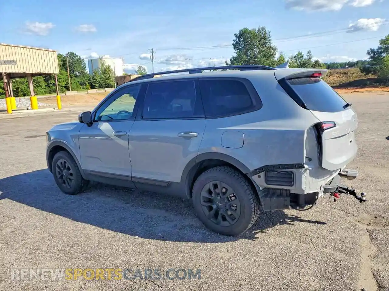 2 fotografías del automóvil dañado 5XYP5DGC1RG484730 KIA TELLURIDE 2024