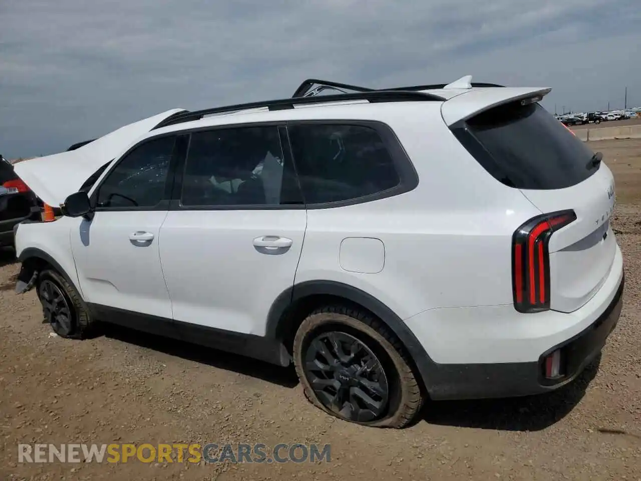2 fotografías del automóvil dañado 5XYP5DGC1RG521131 KIA TELLURIDE 2024