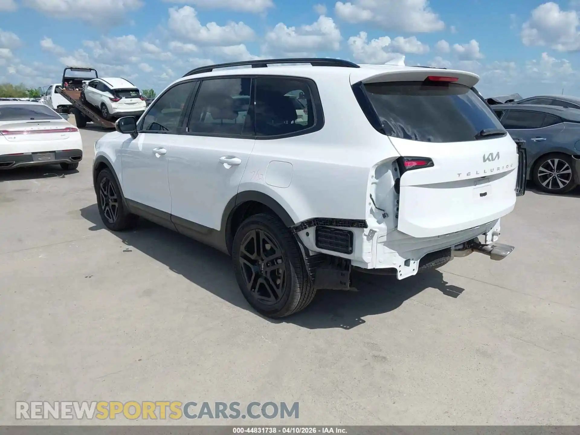 3 fotografías del automóvil dañado 5XYP5DGC1RG524529 KIA TELLURIDE 2024